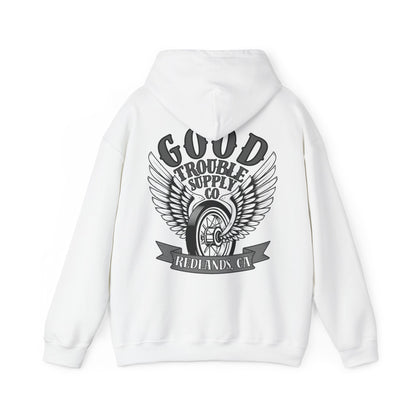 Winged Wheel Pull Over Hoodie