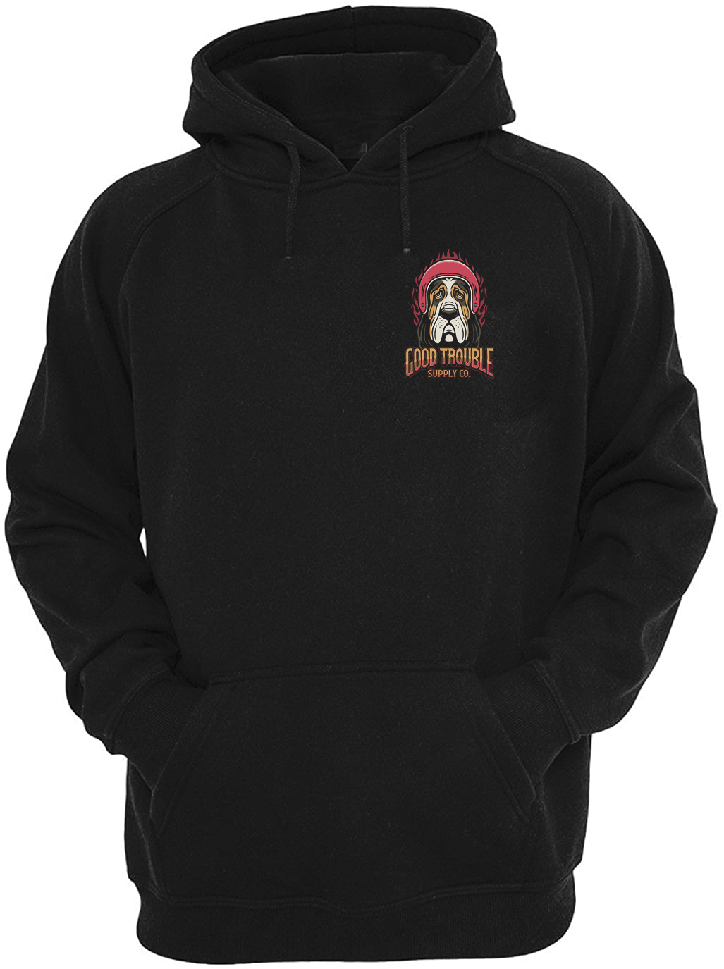 GOOD TROUBLE HOUND DOG HOODIE